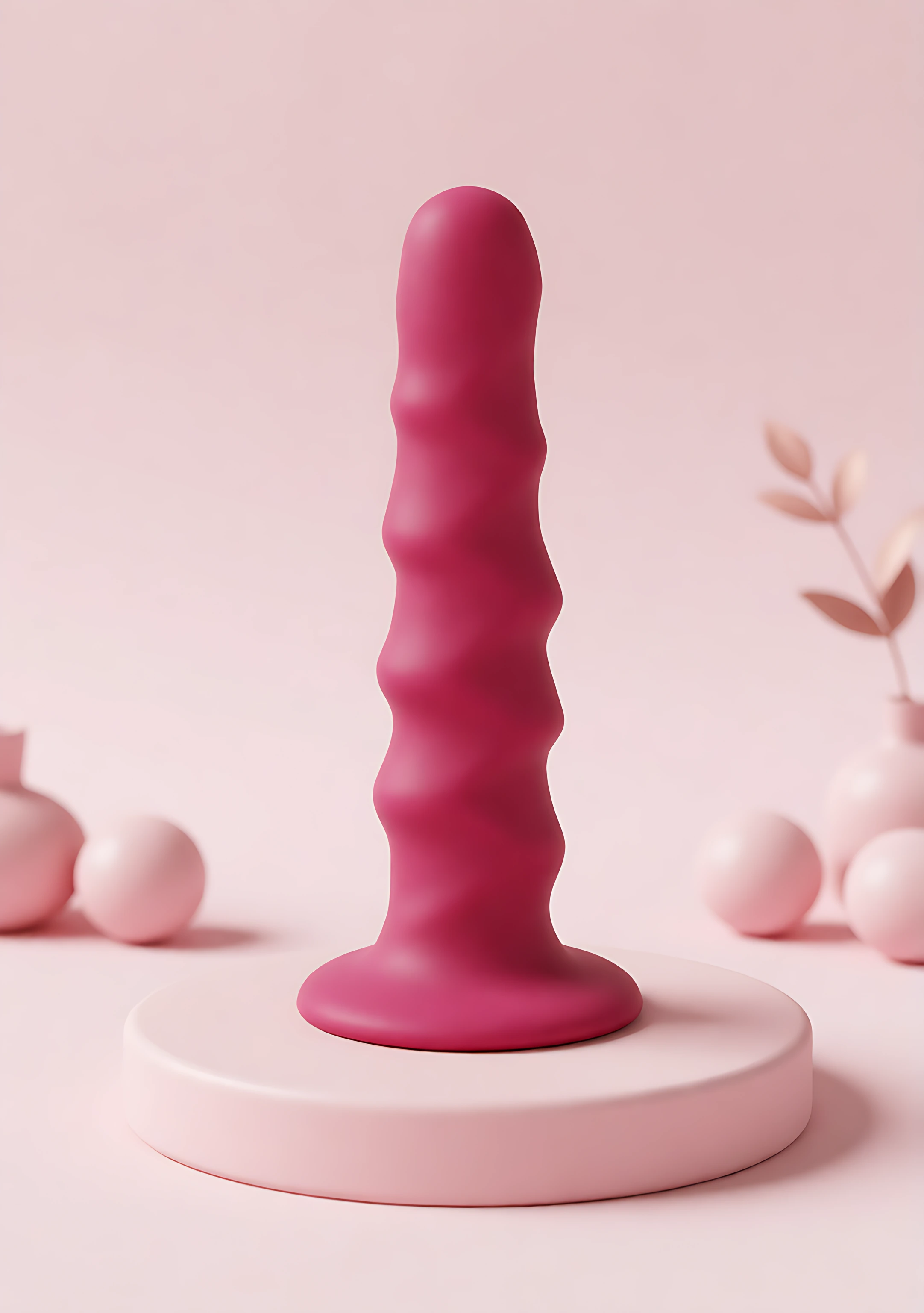 Harnas Dong Ribbed Silicone 16 cm