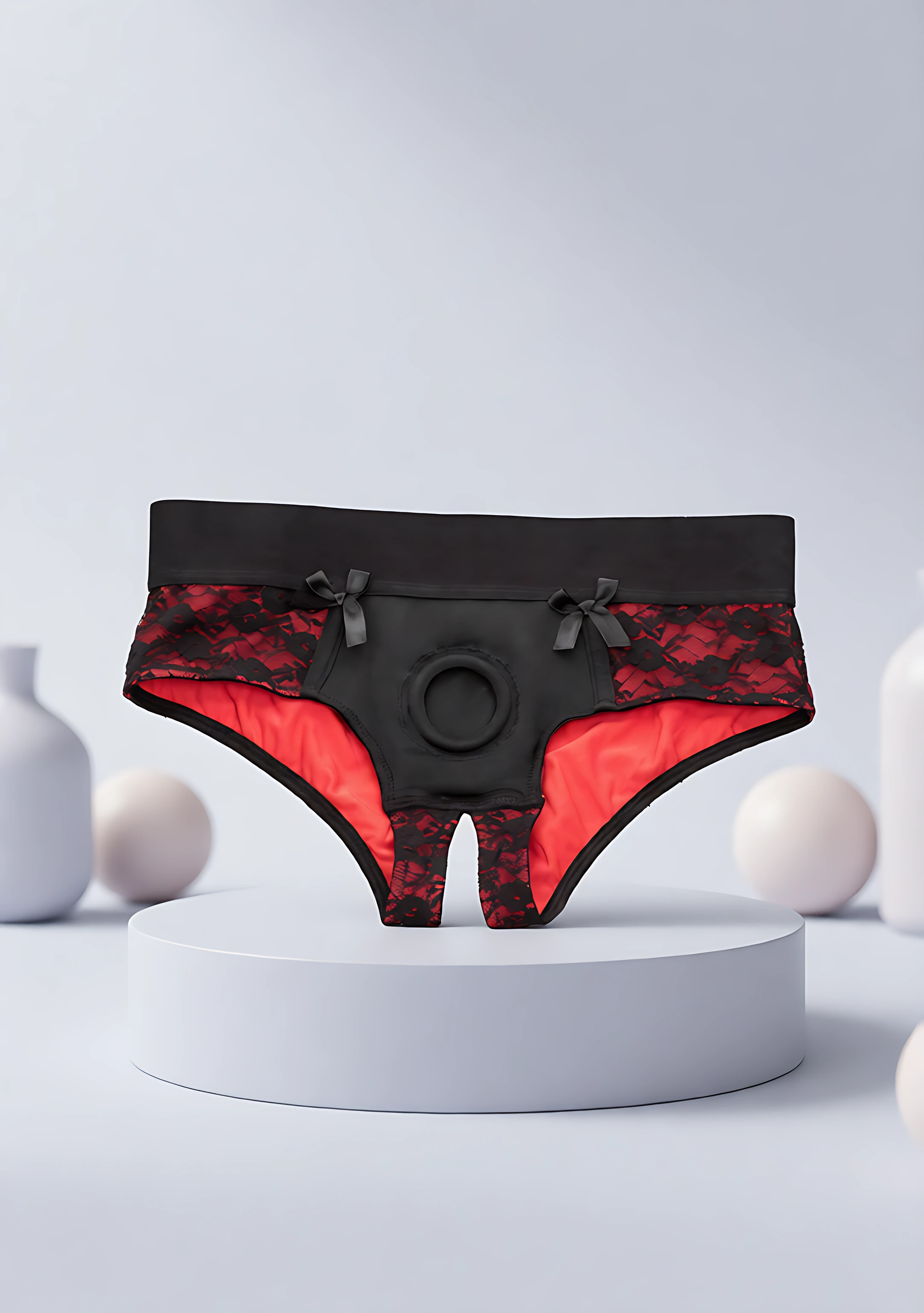 Scandal Crotchless Set S/M