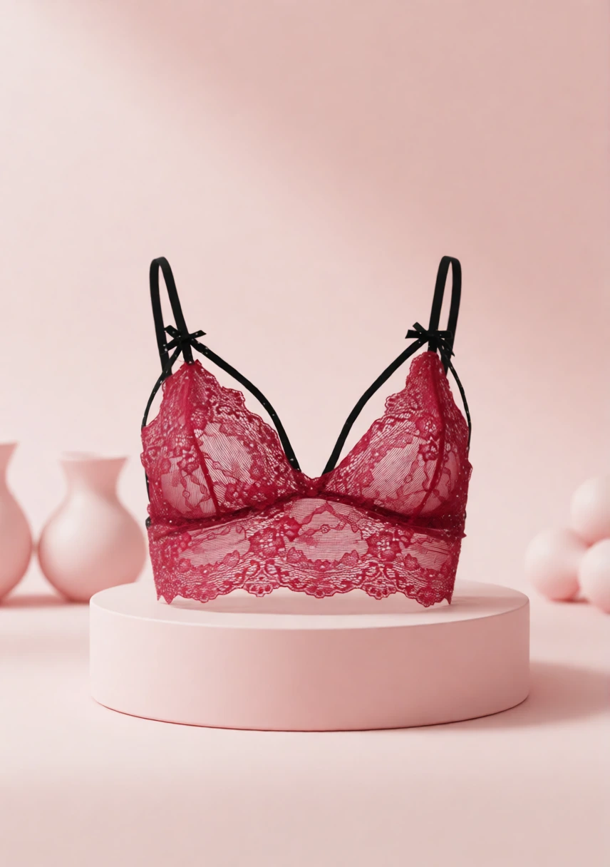 Strappy Bralette en String