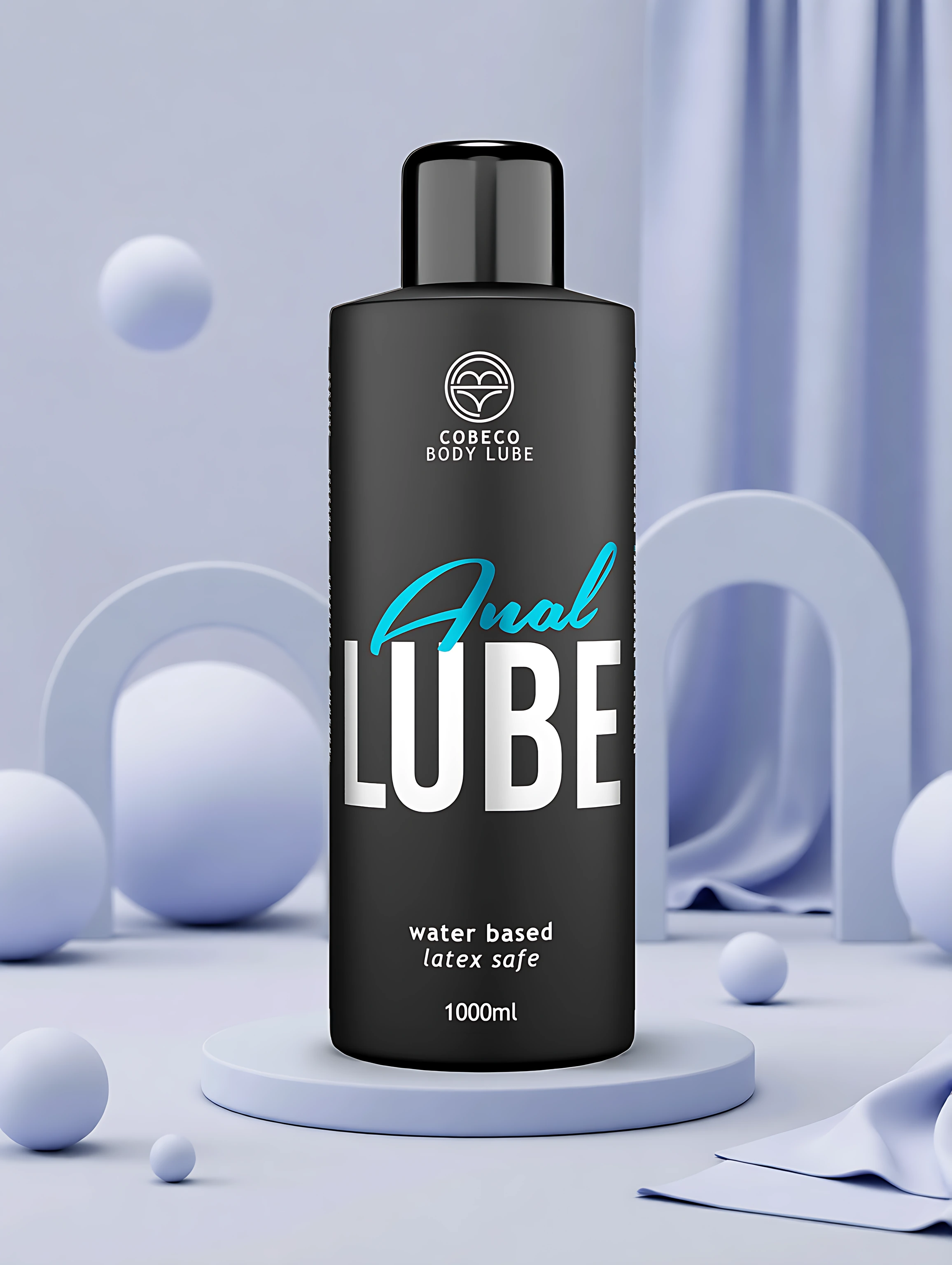 Anale Glijmiddel op Waterbasis 1000 ml